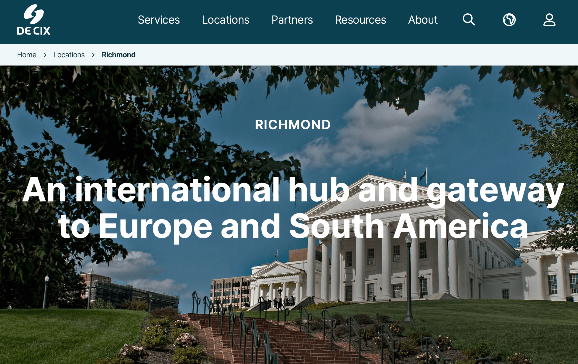 DE-CIX opens Internet Exchange in Richmond, VA