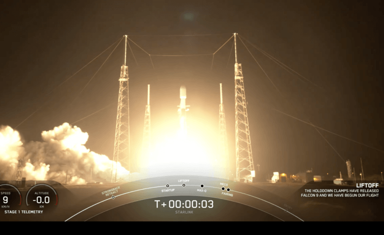 SpaceX launches first batch of next-gen Starlinks
