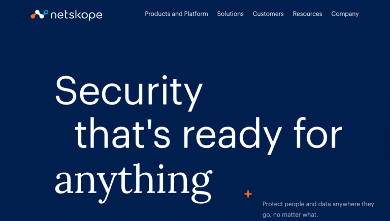 Netskope secures $401 million for SASE