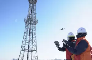 SK Telecom inspects cell towers using drones + image analysis AI