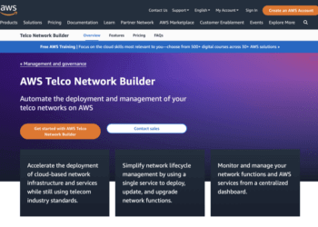 Amazon launches AWS Telco Network Builder