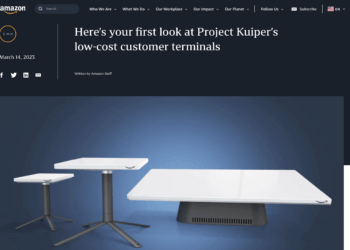 Amazon provides a look at Project Kuiper