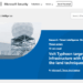 Microsoft: China state-sponsored Volt Typhoon targets US critical infrastructure