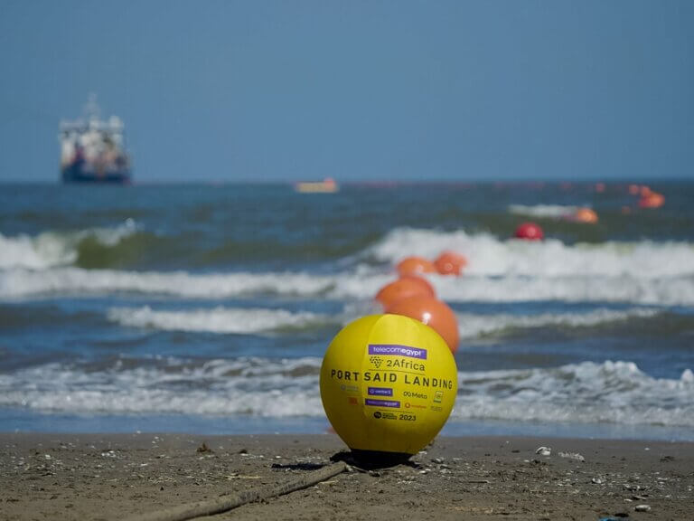 2Africa Subsea Cable landed in Port Said, Egypt