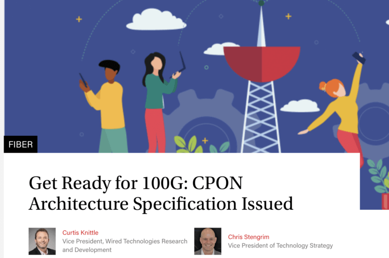 CableLabs issues 100G Coherent PON specification