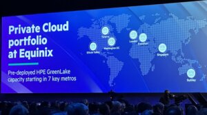 HPE preprovisions GreenLake private cloud resources at Equinix