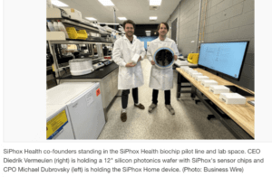 SiPhox raises $27M for home blood test powered by silicon photonics