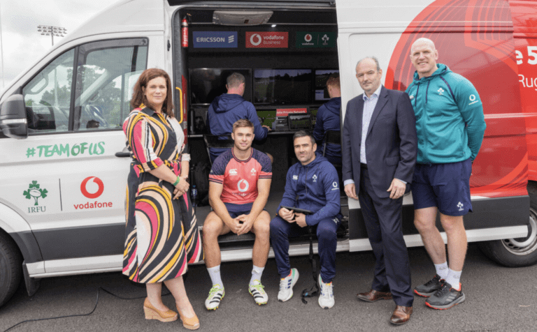 Ericsson and Vodafone bring private 5G to Irish Rugby Football Union