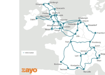 Zayo activates 400G across Europe