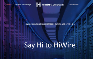 HiWire Consortium to standardize CXL via Active Electrical Cables and optics