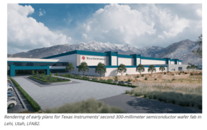 Texas Instruments breaks ground on 2nd 300-mm wafer fab in Utah