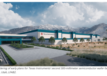 Texas Instruments breaks ground on 2nd 300-mm wafer fab in Utah