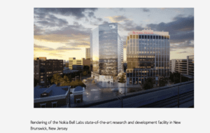 Nokia Bell Labs to relocate its Murray Hill campus to New Brunswick