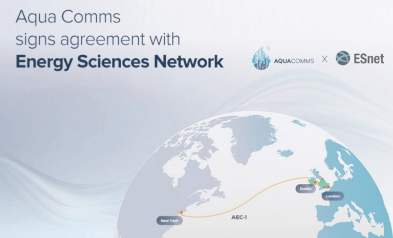 ESnet acquires transatlantic capacity on Aqua Comms