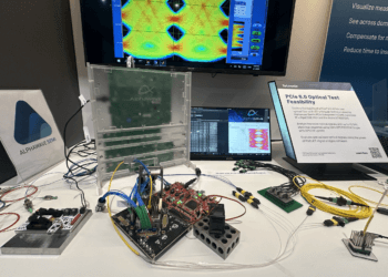 Nubis and Alphawave Semi demo Optical PCI Express 6.0