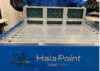 Intel scales its neuromorphic system