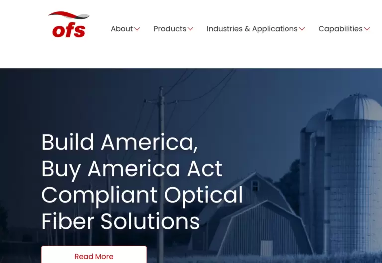 OFS expands its fiber manufacturing plant in Norcross, Georgia