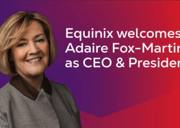 Equinix appoints Adaire Fox-Martin as CEO
