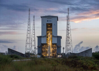 Ariane 6 blasts off on inaugural launch