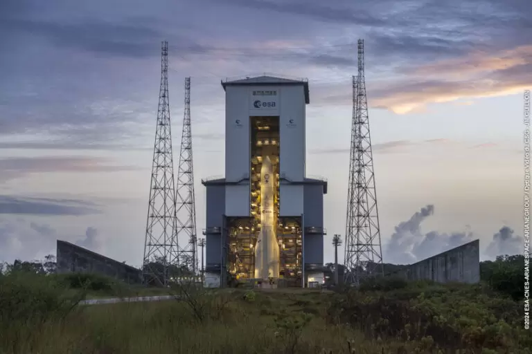 Ariane 6 blasts off on inaugural launch
