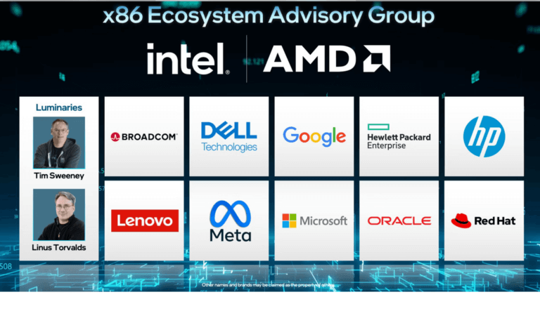 Intel and AMD Form x86 Advisory Group