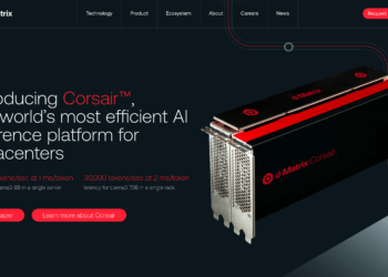 d-Matrix Debuts Corsair AI Platform with 150 Tbps Bandwidth for AI Inference