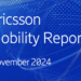 Key Findings from the Ericsson Mobility Report – November 2024