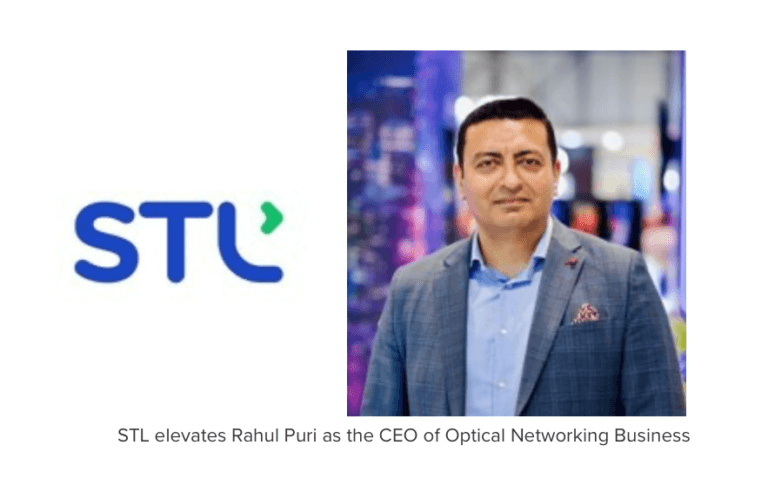 STL Names Rahul Puri of CEO of its Optical Networking Business