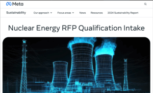 Meta Unveils Nuclear Energy RFP