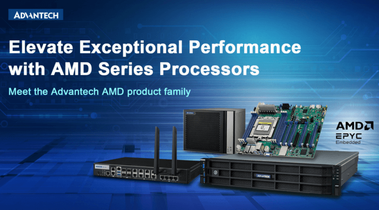 Advantech Launches New AMD-Powered Edge Servers and Network Platforms