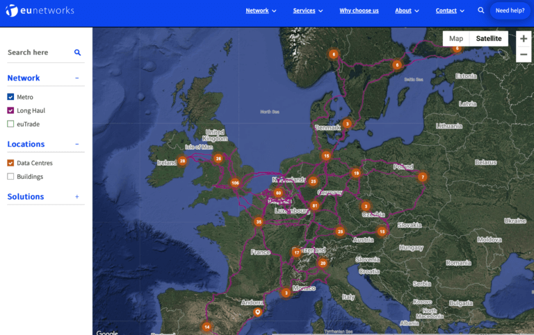 euNetworks Adds New Paris-to-Lille Fiber Highway