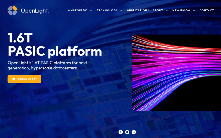 OpenLight Achieves GR-468 Qualification for Silicon Photonics Components