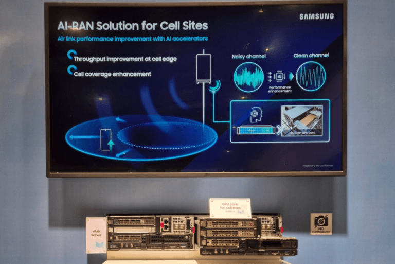 Samsung and NVIDIA Demo AI-Powered vRAN Integration