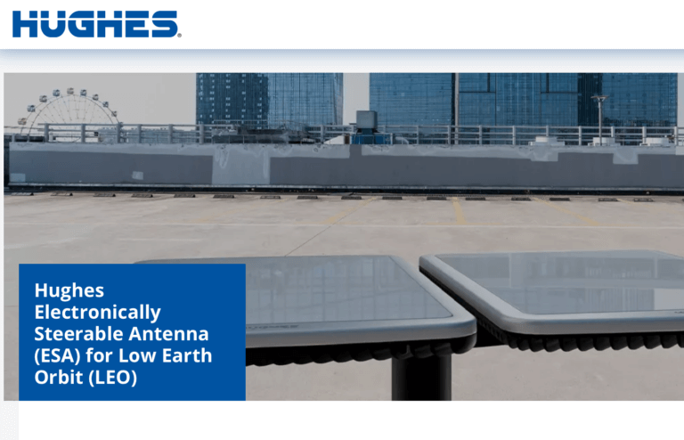 Hughes Launches Steerable Antenna for OneWeb