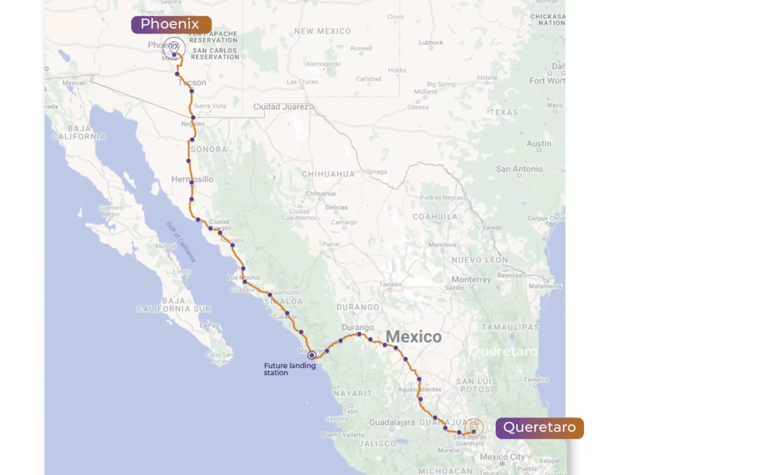 C3ntro Telecom Announces 2,500 km Fiber Between U.S. and Mexico