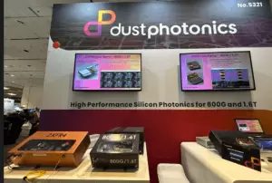 DustPhotonics Debuts 1.6T and 800G 2xFR4 Chips