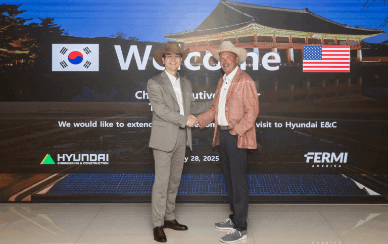 Fermi America Taps Hyundai E&C for Nuclear-Powered AI Grid in Texas