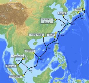 SJC2 Subsea Cable Goes Live, Delivering 126 Tbps Across Asia