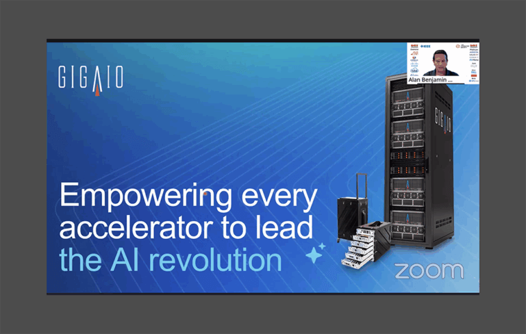 Hot Interconnects: GigaIO Showcases SuperNODE Scale-Up Fabric for AI