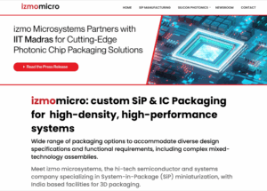 izmomicro Delivers Silicon Photonics Packaging First for India
