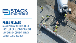 STACK Pilots Low‑Carbon Cement in Virginia Data Center