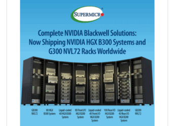 Supermicro Ships NVIDIA Blackwell Ultra Systems