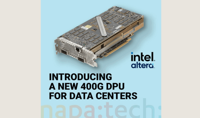 Napatech Debuts 400G DPU with Altera FPGA