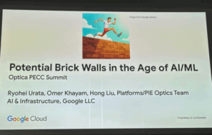 PECC Summit: Google’s Ryohei Urata on Reliability for AI Data Centers