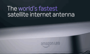 Amazon Leo Aims for 1 Gbps down / 400 Mbps up, Direct Hop to AWS