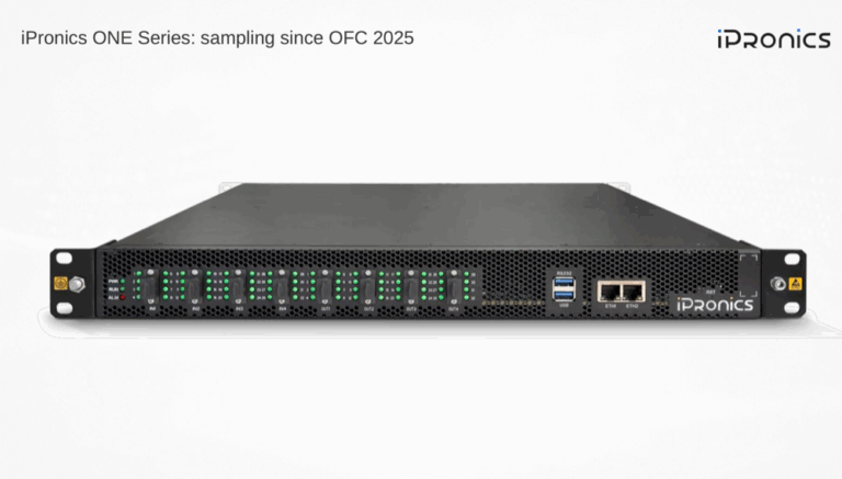 iPronics Pushes Low-Power, Programmable Optical Switch