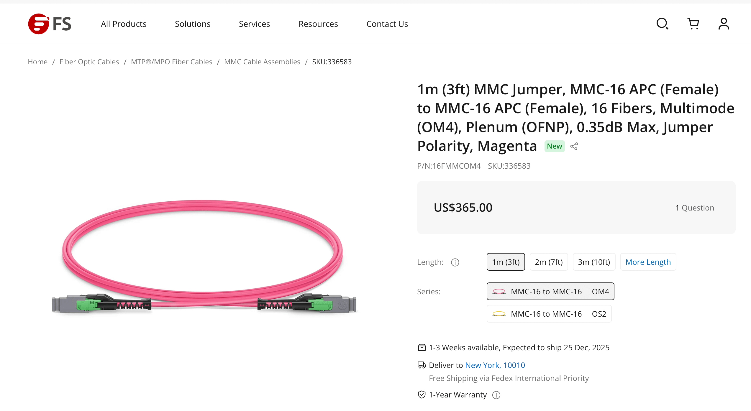 FS Launches MMC Connector Portfolio to Boost Cabling Density - Converge ...