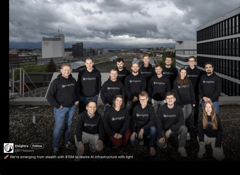 Enlightra Raises $15M to Develop Multi-Wavelength Lasers for AI Interconnects