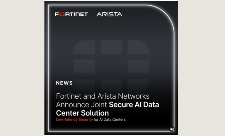Fortinet and Arista Unveil Secure AI Data Center Blueprint