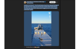 Russian-Linked Ship Seized After Subsea Cables Damaged in Gulf of Finland